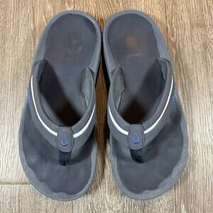 OluKai Ohana Palua Mens Size 9 Thong Flip Flop Casual Comfort Sandals